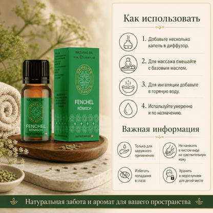 Armelite Fenchel Öl 10 ml Anwendung und Gebrauch