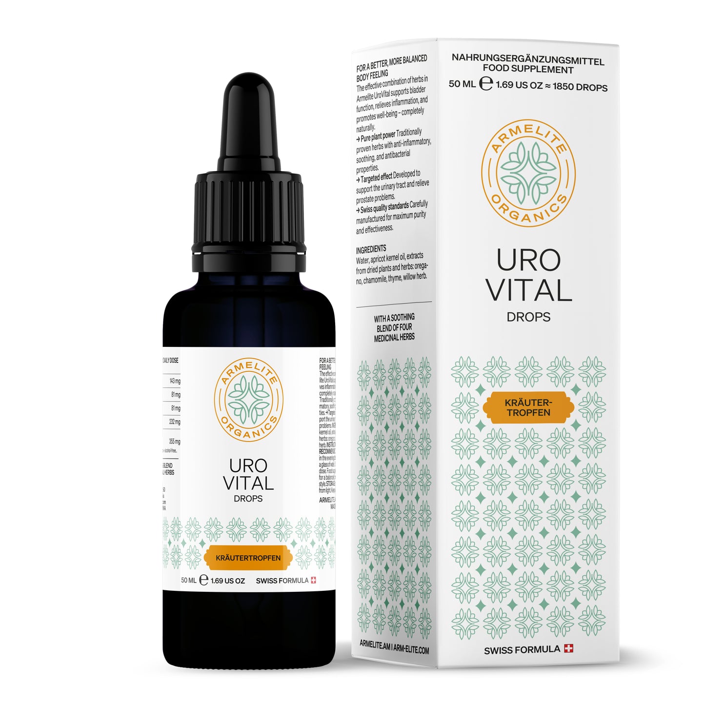Травяные капли UroVital 50 мл