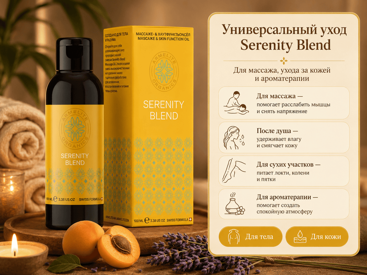 Armelite Serenity Blend 100 ml Anwendung und Gebrauch