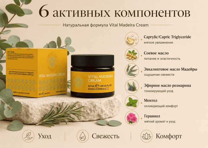 Armelite Vital Madeira Cream 50 ml Inhaltsstoffe
