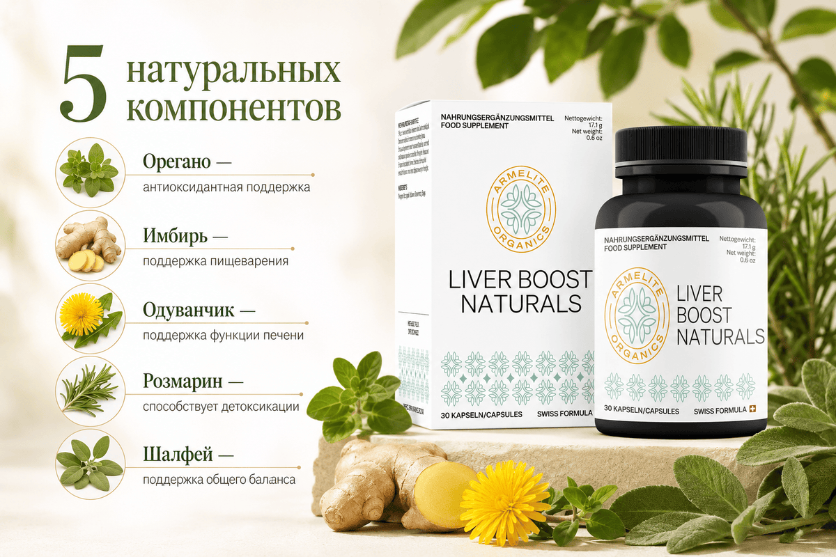 LiverBoost Naturals 30 Kapseln Inhaltsstoffe