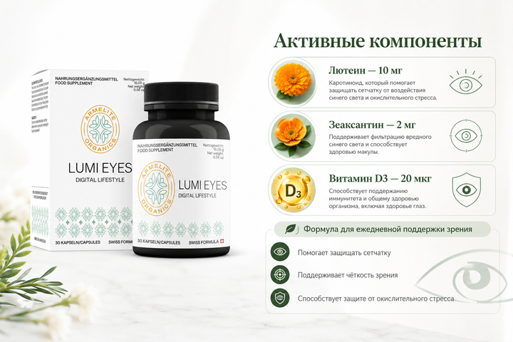 Armelite LumiEyes 30 капсул